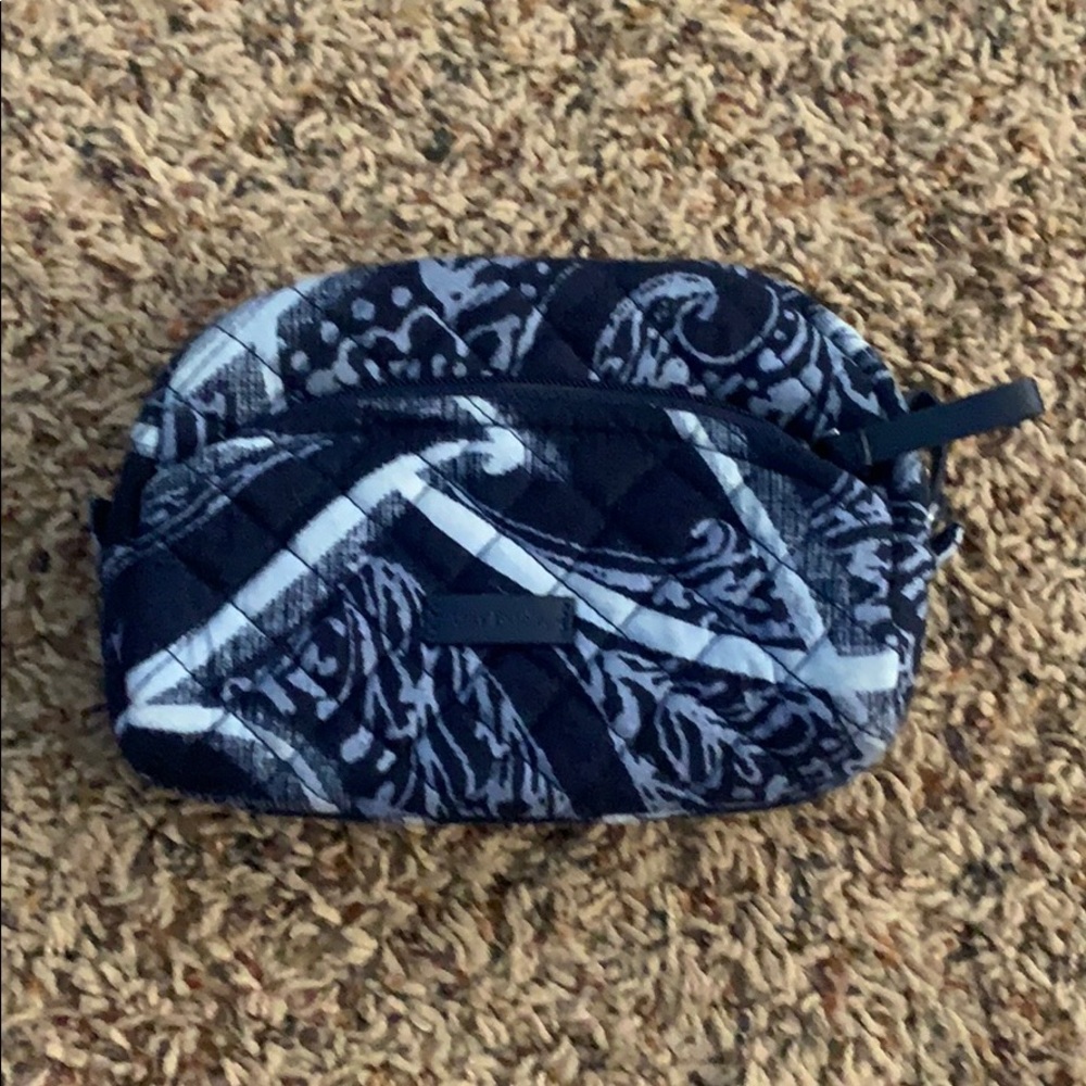 Vera Bradley Blue Small Cosmetic Bag